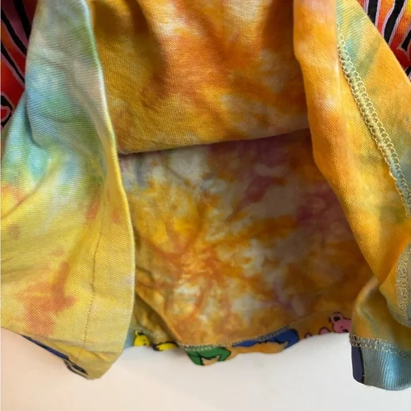 Zara X Grateful colab Dead Tie-Dye Crop Top small - Picture 5 of 5